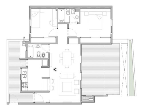 Imagen 20 de 23 de Venta Departamento 3 Ambientes - Terraza Parrilla Cochera (opcional) Cid Campeador