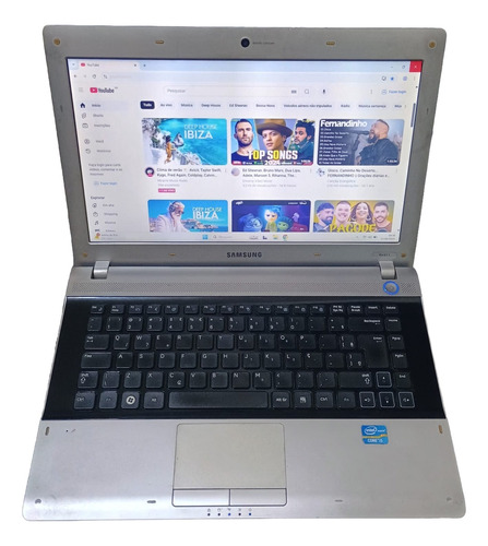 Notebook Samsung Rv411 Core I5-com Ssd 500gb-4gb Ram Prateado Com Preto (Recondicionado)