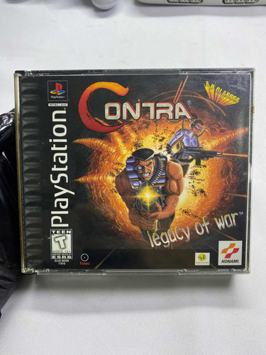 Contra Legacy Of War Ps1 Psx Ps One (Usado)