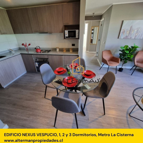 Nuevos, 1 Dormitorio, Ed. Nexus Vespucio, Sin Comisión