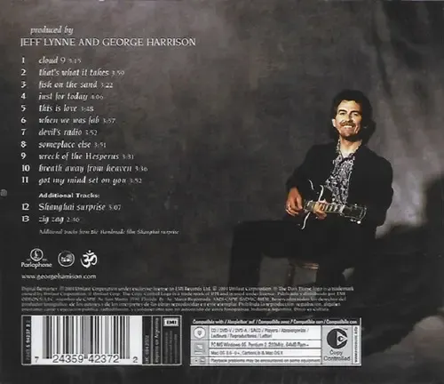 Cd George Harrison / Cloud Nine (1987 | MercadoLibre