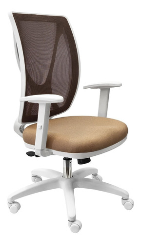 Silla Escritorio Diseño Alma Aunclick Blanca Ergonomica