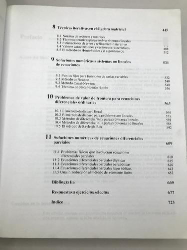 Análisis Numérico Richard L. Burden, Douglas Faire (Usado)