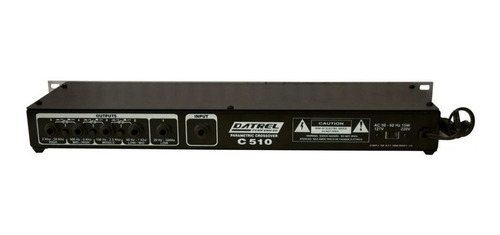 Crossover Parametrico De 5 Vias De Audio - Som Profissional