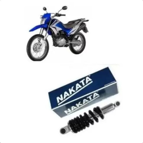 Amortecedor Monoshock Honda Nxr Bros Broz 160 2017 Nakata