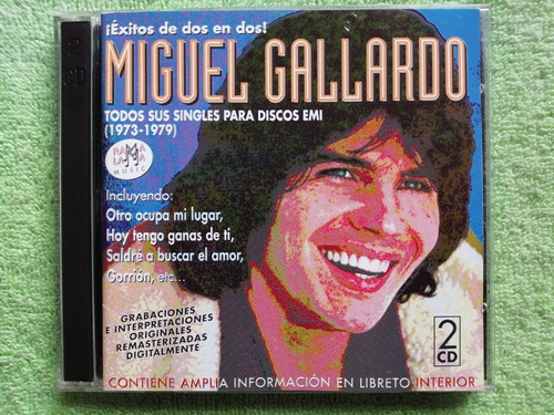 Eam Cd Doble Miguel Gallardo Todos Sus Singles 1973 - 1979