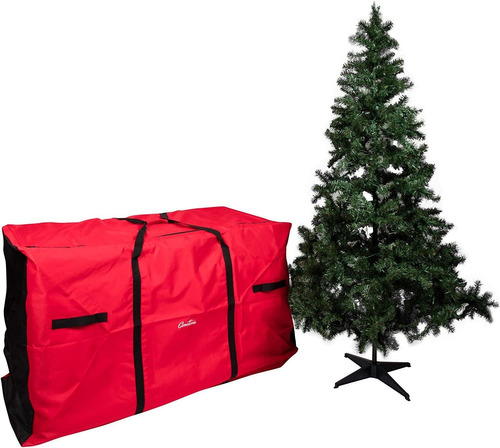 Bolsa Para Almacenar Árbol De Navidad Resistente Con Ruedas 