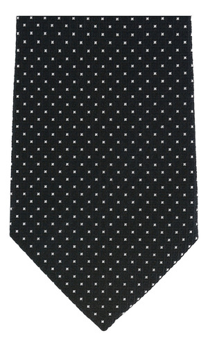 Corbata Scappino Brera Seda Para Hombre 431 Color Negro