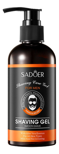 Gel De Afeitar Sadoer Para Afeitado Suave Barber 210ml