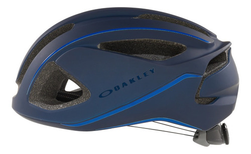 Casco Bicicleta Oakley Aro3 Lite Unisex Navy/blue Stripe Color Azul Talla L