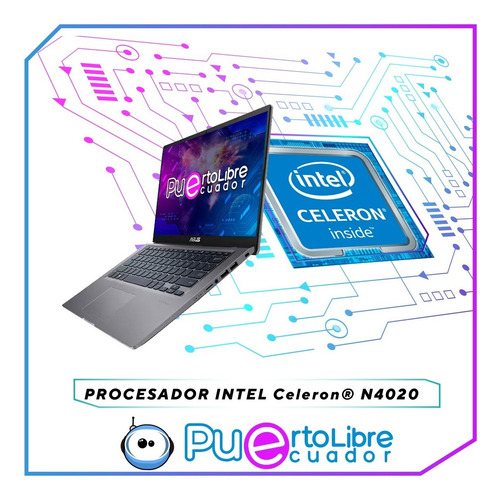 Laptop Portatil Asus Celeron X415m 14 Pulgadas 4 Gb Ram 1 Tb