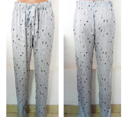 Molde Digital Pantalon Pijama Mujer, Pack Talles 3xl Al 7xl