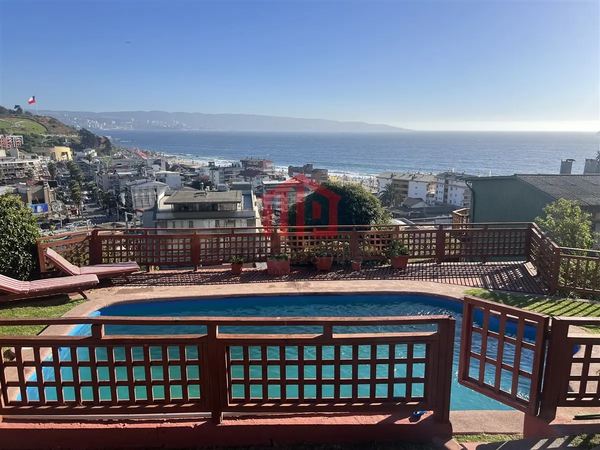 Imagen 1 de 23 de Casa Sector Bellavista Reñaca Con Maravillosa Vista