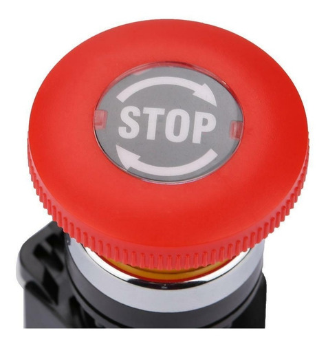 Boton Parada De Emergencia 22mm La38-11zs/stop
