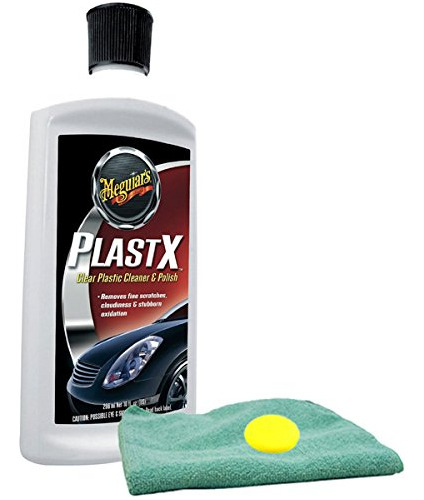 Meguiar's Plastx Limpiador De Plastico Transparente Y Pulido