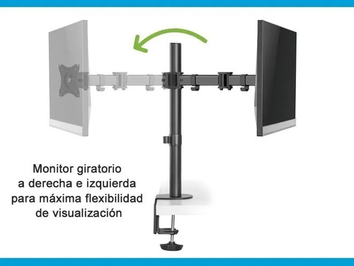 Imagen 3 de 10 de Soporte Intelaid It-dbsl De Mesa Tv/monitor De 13 A 32