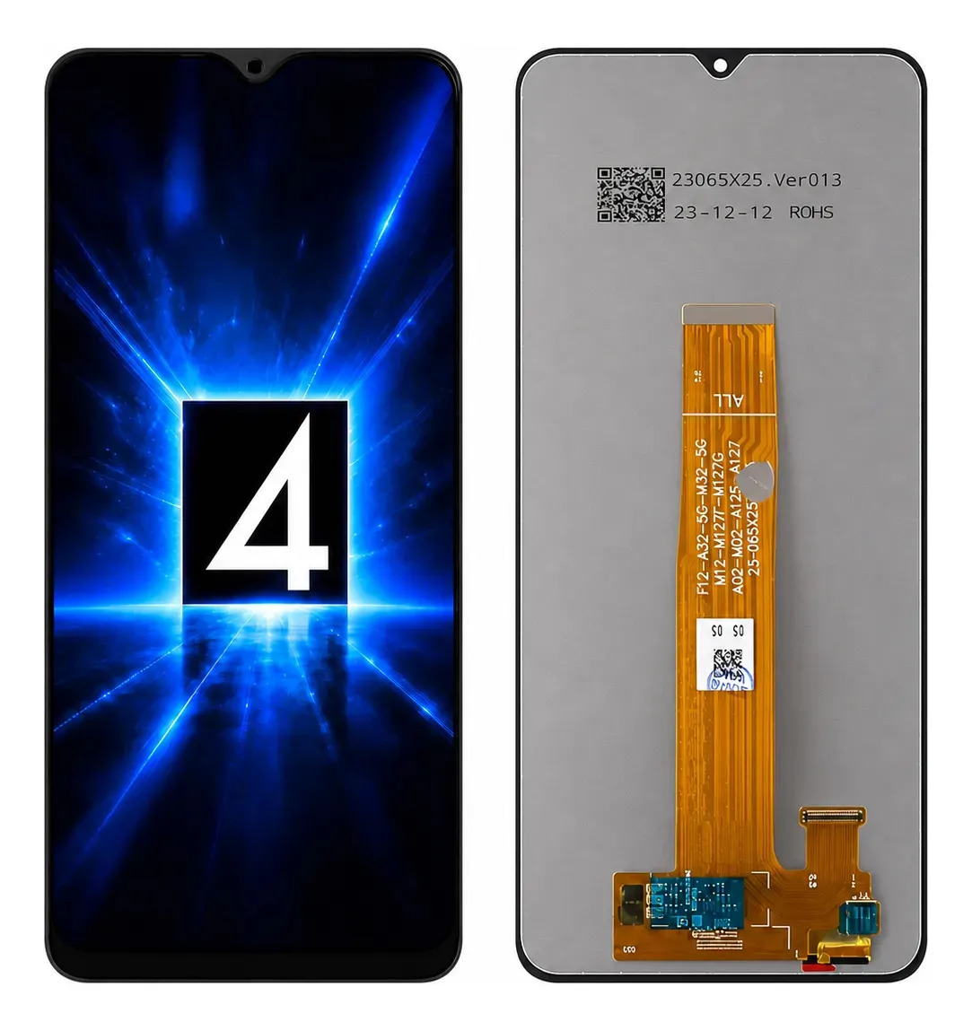 Tela Compatível A02 A12 A125 M12 Top + Brinde / Frontal Display Lcd Touch Módulo 4 STORE PREMIUM
