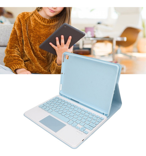 Teclado Magnético Para Tableta Ios Trackpad Auto Sleep