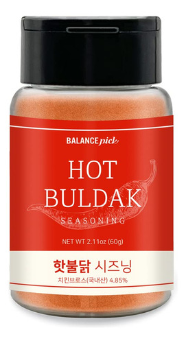 Balance Pick Hot Buldak - Mezcla De Condimentos - 2.1 Onzas