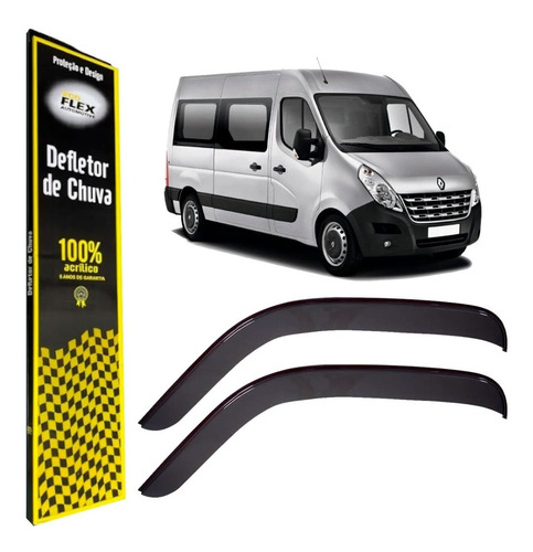 Calha De Chuva Renault Master 2017 2018 2019 2020 2 Portas