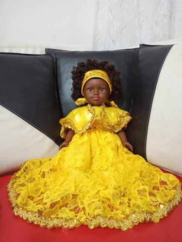 Muñeca Gitana Ideal Para Santería Espiritismo Misas 47 Cm