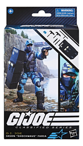 Figura G.i. Joe Classified Series Jason Shockwave Faria, 105