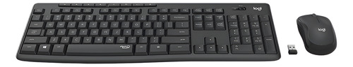Kit De Teclado Y Mouse Inalámbrico Logitech Mk295 En Español