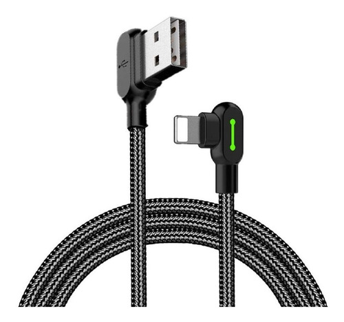 Titan Power Mcdodo+ Cabo Intelig 3.0 Para iPhone 1,2 Metros. Cor Preto