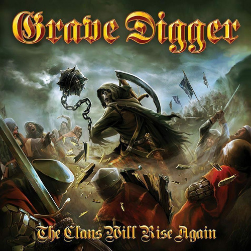 Cd Grave Digger . The Clans Will Rise Again Novo
