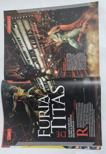 Revista Xbox 132 C Pôster, Dark Souls Injustice (Usado)