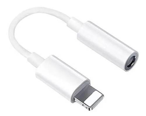 Cable Adaptador Para iPhone A Jack 3.5mm Para Audífonos