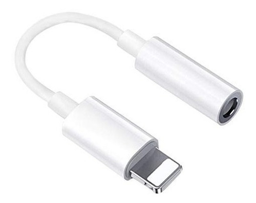 Imagen 2 de 5 de Cable Adaptador Para iPhone A Jack 3.5mm Para Audífonos