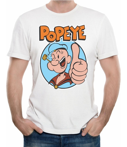 Playera Popeye El Marino Caricatura Retro