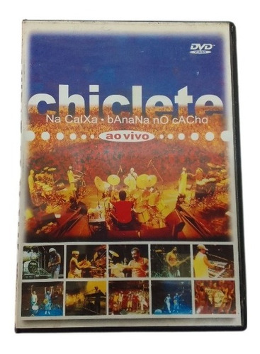 Dvd De Música Chiclete Na Caixa Banana No Cacho Ao Vivo