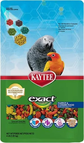 Alimento Kaytee Exact 1.8 Kg Croketas Premium Para Loros 