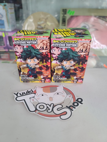 Izuku Midoriya Adverge Motion My Hero Academia Bandai Mini F