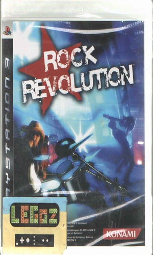 Legoz Zqz Rock Revolution - Ps3 Disco Sellado Ref - 261