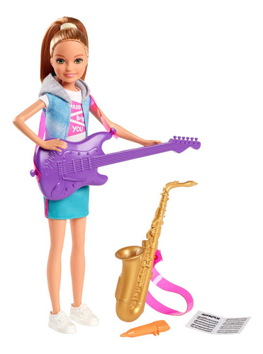 Barbie Team Stacie Doll & Accessories (música)