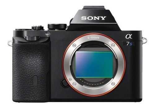  Sony Alpha 7S ILCE-7S mirrorless cor  preto