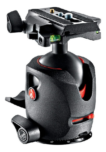 Cabeza Manfrotto De Bola De Magnesio Con Zapata Q5 Mh057m0-q