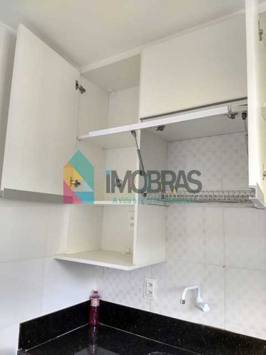 Imagem 12 de 15 de Luxuoso Apartamento Sala-quarto No Riachuelo, Com Infra, Varanda E Vaga Na Escritura. - Boap10498