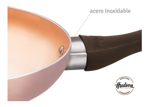 Sarten Antiadherente Ceramico Hudson 20 Cm Aluminio