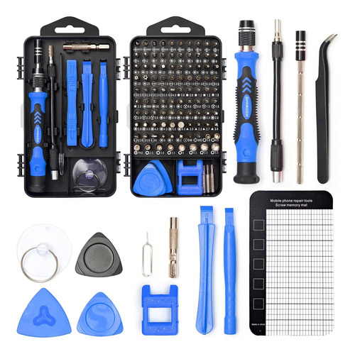 Kit D/herramientas Sharden P/reparar Phones/lentes/ps4/blue