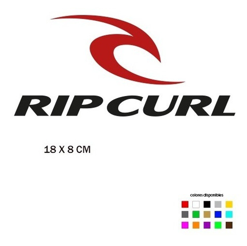 Sticker Rip Curl