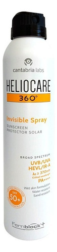 Heliocare 360 Invisible Spray Protector Solar Corporal 200ml