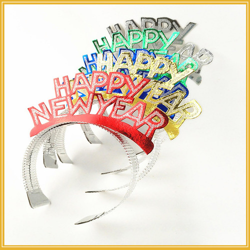 Diadema De Año Nuevo 2023, Suministros De Fiesta De Color