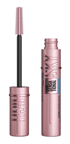 Imagen 2 de 9 de Máscara de pestañas Maybelline Lash Sensational Sky High waterproof 0.2 fl oz color very black