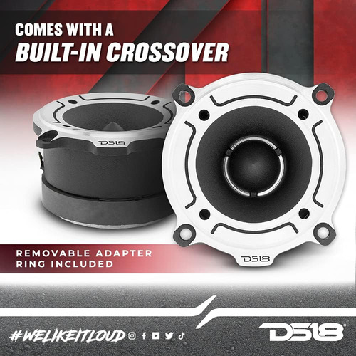 Super Tweeter Ds18, Pro-tw120b - 1, Marco De Aluminio Ab