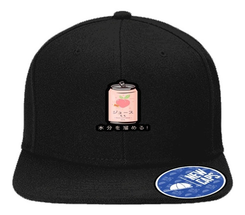 Gorra Plana Peach Drink Lata Japon Manga #a28