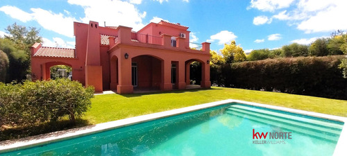 Casa, Venta Y/o Alquiler Anual, La Alameda, Nordelta, Tigre, 5 Ambientes, Pileta, Dep. De Servicio.